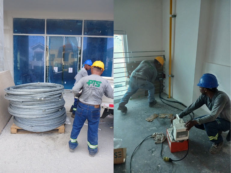 PT-GUARD Sistemas de Cables Barrera Vehicular en Edificaciones