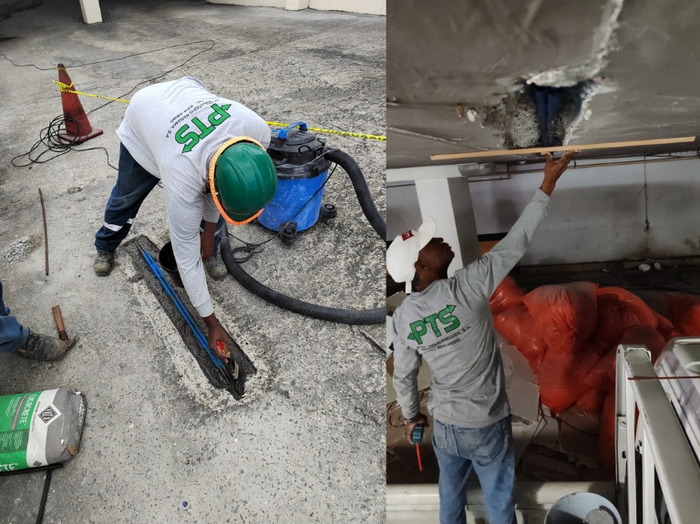 Reparación y rehabilitación de estructuras postensadas
