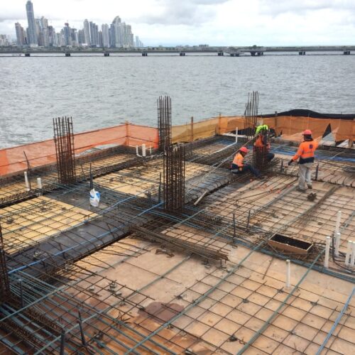 losa postensada en Panamá